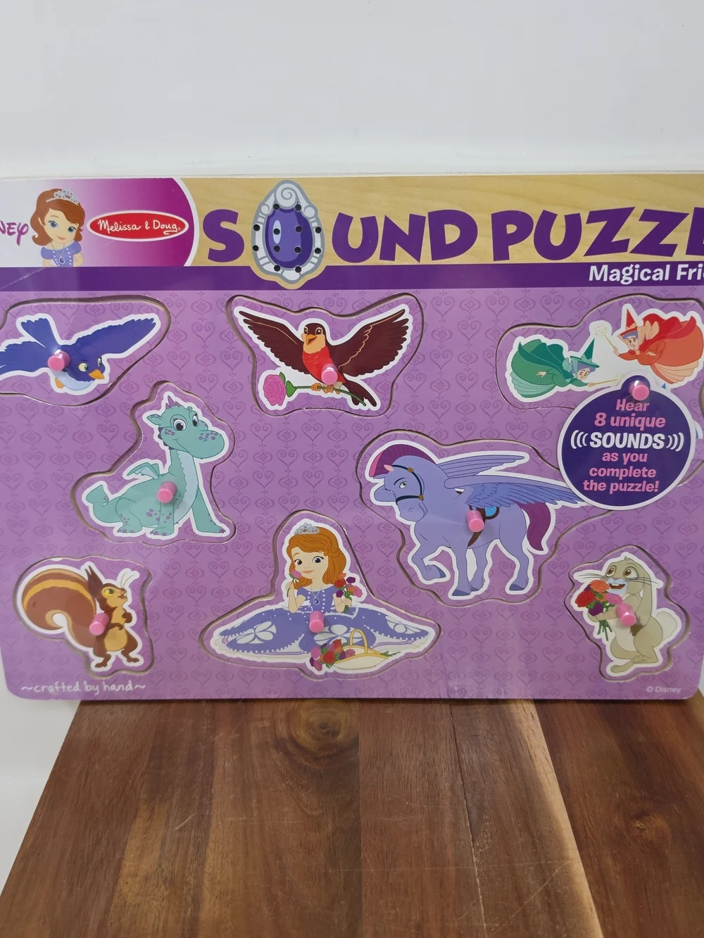 Disney Princess Sound Puzzle - Purple Playset